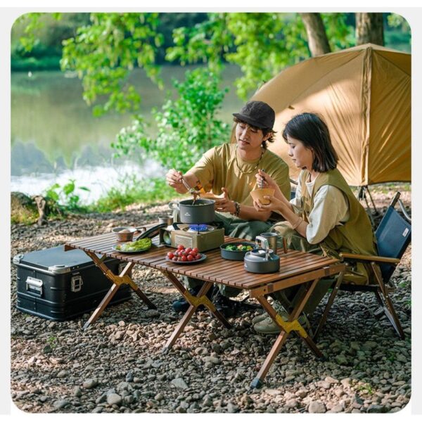 کتری نیچرهایک 0.8 لیتری NatureHike Travel kettle - 0.8 L - CNK2450CF010 - تصویر 4