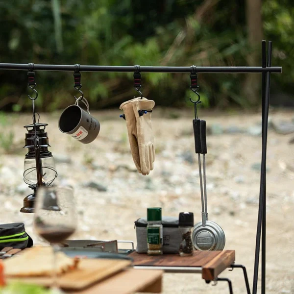 قفسه آویز نیچرهایک - چهار پایه نظم دهنده Naturehike Triangle Hanging Rack - NH19PJ082 - تصویر 3