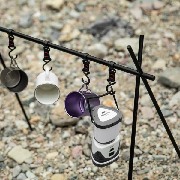 قفسه آویز نیچرهایک - چهار پایه نظم دهنده Naturehike Triangle Hanging Rack - NH19PJ082 - تصویر 4