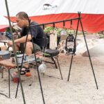 قفسه آویز نیچرهایک - چهار پایه نظم دهنده Naturehike Triangle Hanging Rack - NH19PJ082 - تصویر 6