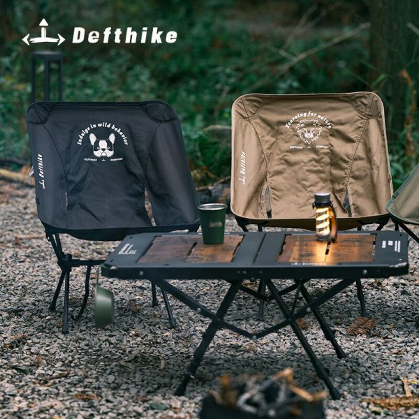 صندلی دفتهایک - تاشو کمپینگ Defthike Aluminum Alloy Folding Camping Chair - تصویر 2