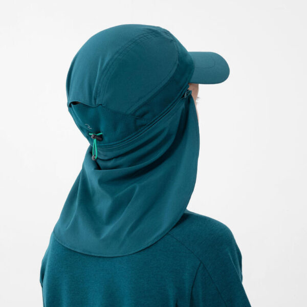 کلاه کچوا - سن 7 تا 15 سال Quechua Long neck hiking cap - 7/15 Years - MH900 - تصویر 6