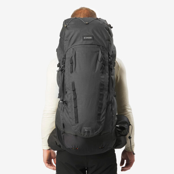 کوله پشتی کوهنوردی سیموند 70 + 10 لیتری Simond Men's Outdoor Trekking Backpack - 70+10 L - MT900 Symbium - تصویر 3