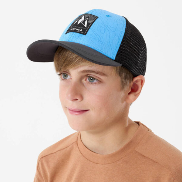 کلاه کچوا - مناسب سن 7 تا 15 سال Quechua Junior Outdoor Hat - Blue - MH100 - تصویر 2