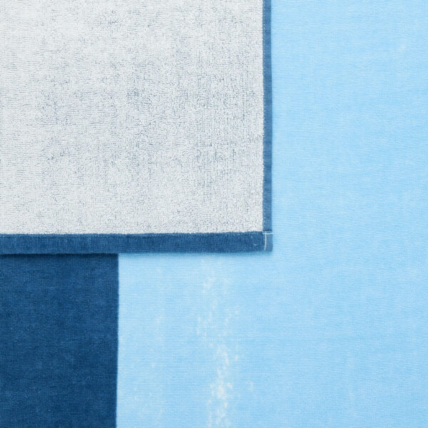 حوله الیان دکتلون Olaian Beach Towel - 145 X 85 cm - Printed / Blue - تصویر 6
