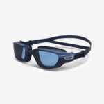 عینک شنا نابایجی - دکتلون Nabaiji Swimming Goggles - Blue / White - Tinted Lenses - Size L - SPIRIT