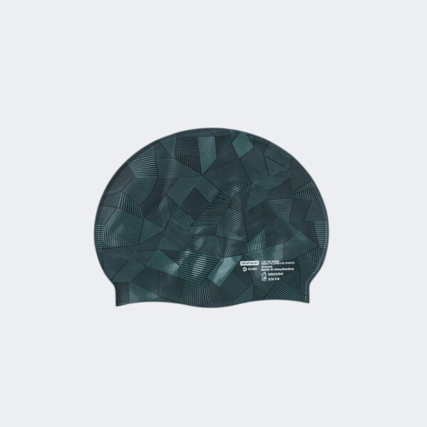 کلاه شنا نابایجی - دکتلون Nabaiji Silicone Swimming Cap - Green - Standard Size - Geol - تصویر 3