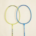 راکت بدمینتون دکتلون - پرفلای Perfly Adult Badminton Racket Set - Yellow/Blue - Fun Br130 - تصویر 4