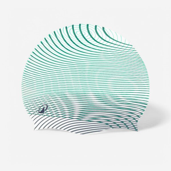 کلاه شنا نابایجی - دکتلون Nabaiji Silicone Swimming Cap - Anoi white - تصویر 1