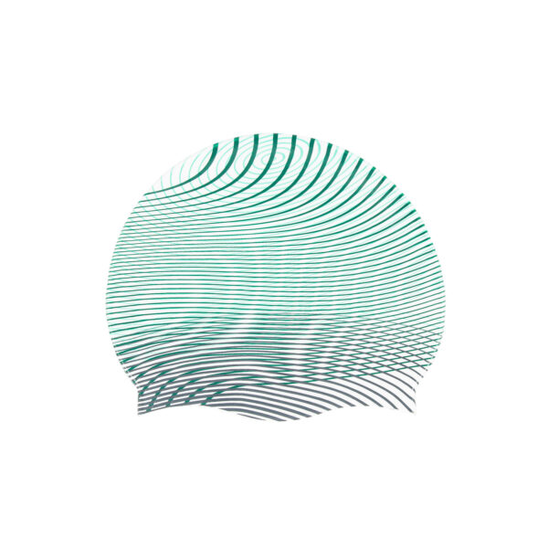 کلاه شنا نابایجی - دکتلون Nabaiji Silicone Swimming Cap - Anoi white - تصویر 3