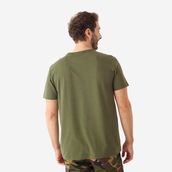 تی شرت سولوگناک - شکار Solognac Cotton T-Shirt - Green - nessmuk - 100 - تصویر 3