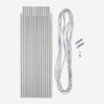 میله یدک فورکلاز - تیرک چادر آلومنیومی Quechua Aluminum Hoop KIT - 4.5 Metres Ø 8.5 mm - 14 X 32.5 cm Rods