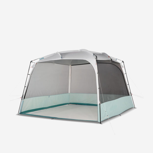 چادر و سایبان کچوا - کنوپی 10 نفره آرپناز Quechua Camping Living Room with poles - 10 Person Canopy - Arpenaz Base Ultrafresh - تصویر 1