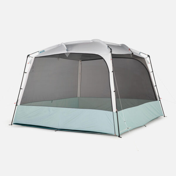 چادر و سایبان کچوا - کنوپی 10 نفره آرپناز Quechua Camping Living Room with poles - 10 Person Canopy - Arpenaz Base Ultrafresh - تصویر 16