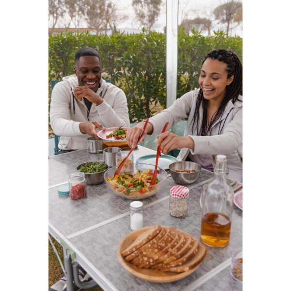 چادر و سایبان کچوا - کنوپی 10 نفره آرپناز Quechua Camping Living Room with poles - 10 Person Canopy - Arpenaz Base Ultrafresh - تصویر 22