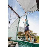 چادر و سایبان کچوا - کنوپی 10 نفره آرپناز Quechua Camping Living Room with poles - 10 Person Canopy - Arpenaz Base Ultrafresh - تصویر 25