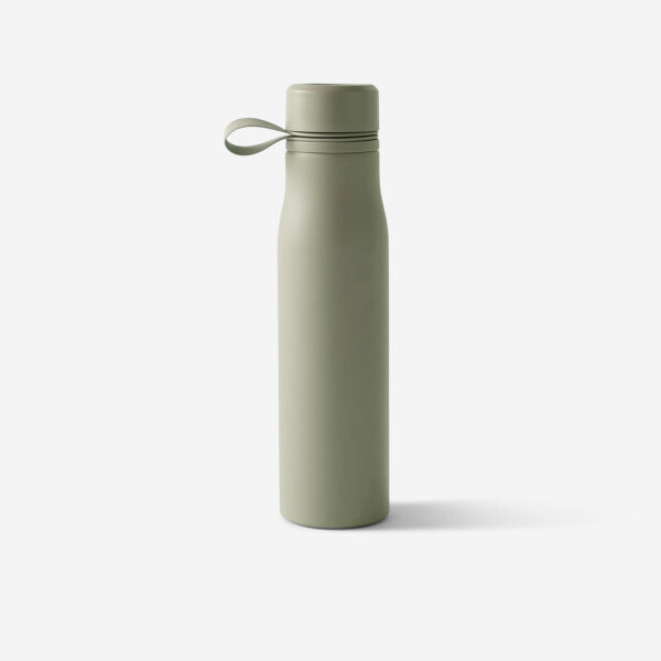 بطری آب دکتلون - 0.75 لیتر آلومنیومی دمیوس Domyos Aluminum Fitness Training Bottle - 750 Ml - تصویر 1