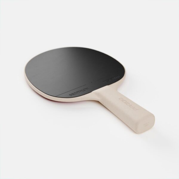 راکت پینگ پنگ دکتلون Pongori Set of 2 heavy-duty rackets + 3 ping pong balls - set ppr 100 - تصویر 8