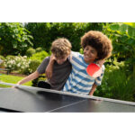 راکت پینگ پنگ دکتلون Pongori Set of 2 heavy-duty rackets + 3 ping pong balls - set ppr 100 - تصویر 17