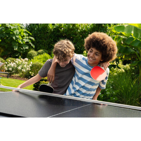 راکت پینگ پنگ دکتلون Pongori Set of 2 heavy-duty rackets + 3 ping pong balls - set ppr 100 - تصویر 17
