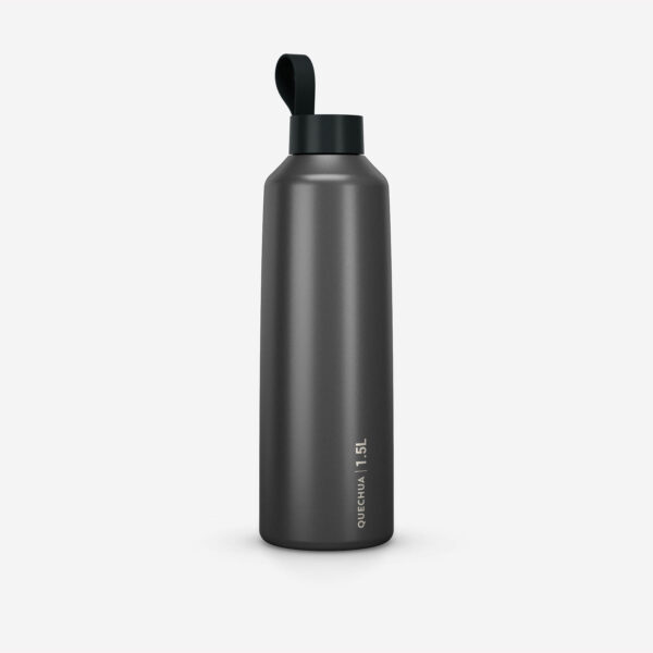 بطری آب کچوا - 1 لیتر استیل Quechua Stainless Steel Water Bottle - with Screw cap 100 - 1.5 L - تصویر 1