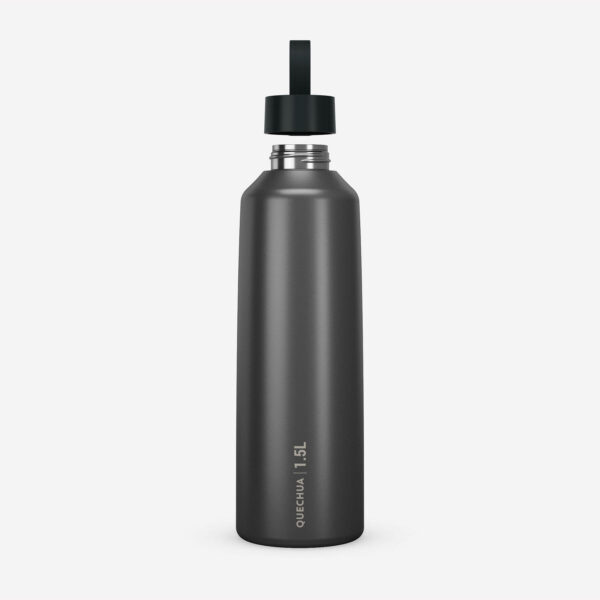 بطری آب کچوا - 1 لیتر استیل Quechua Stainless Steel Water Bottle - with Screw cap 100 - 1.5 L - تصویر 2