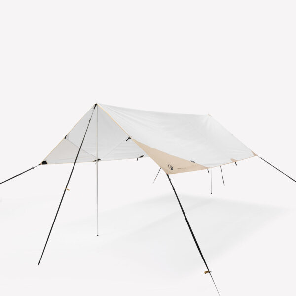 سایبان کچوا - تارپ چند منظوره فرش اند بلک Quechua Tarp Multi functional Camping Shelter - Fresh XL - تصویر 5
