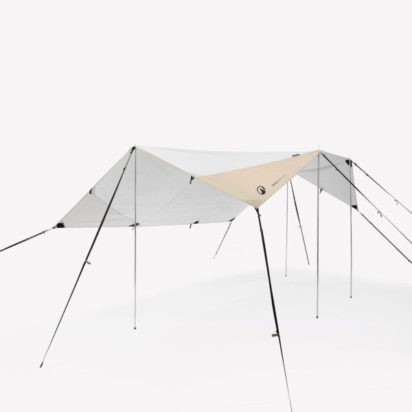 سایبان کچوا - تارپ چند منظوره فرش اند بلک Quechua Tarp Multi functional Camping Shelter - Fresh XL - تصویر 6