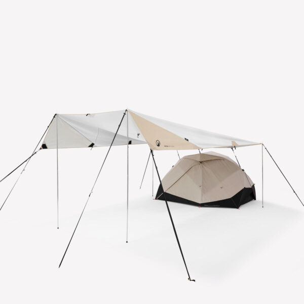 سایبان کچوا - تارپ چند منظوره فرش اند بلک Quechua Tarp Multi functional Camping Shelter - Fresh XL - تصویر 8