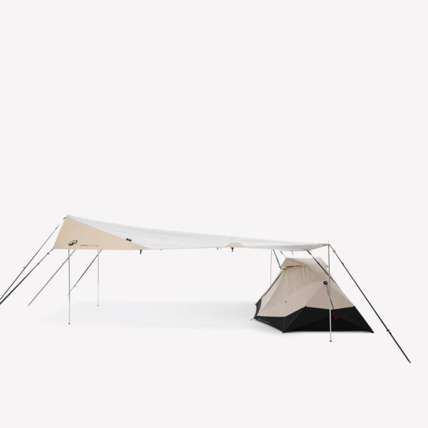 سایبان کچوا - تارپ چند منظوره فرش اند بلک Quechua Tarp Multi functional Camping Shelter - Fresh XL - تصویر 10