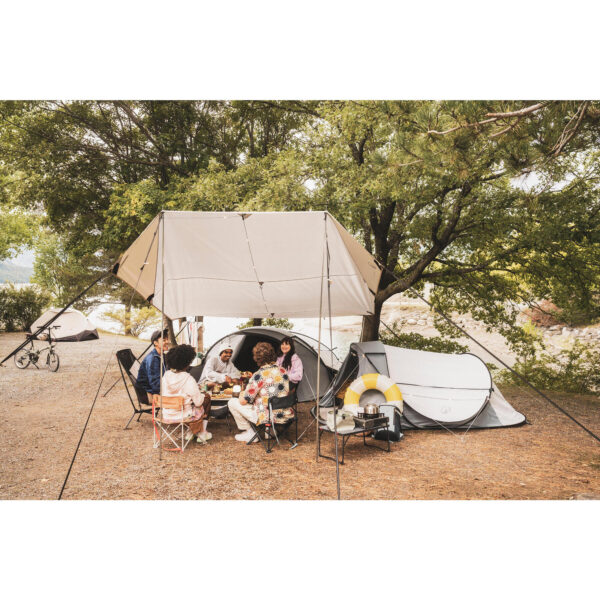 سایبان کچوا - تارپ چند منظوره فرش اند بلک Quechua Tarp Multi functional Camping Shelter - Fresh XL - تصویر 17