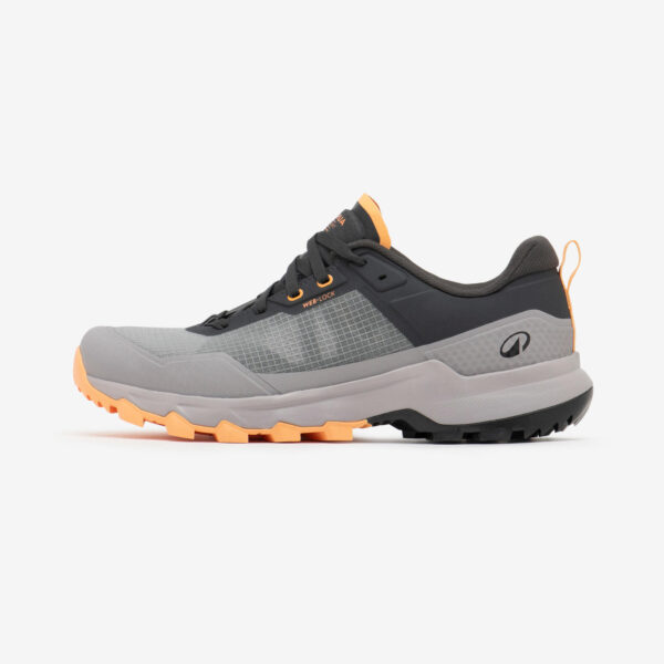 کفش کچوا کوهنوردی - بوت مردانه ضدآب دکتلون Quechua Lightweight men's mountain hiking boots - MH500 Light grey - تصویر 1