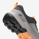 کفش کچوا کوهنوردی - بوت مردانه ضدآب دکتلون Quechua Lightweight men's mountain hiking boots - MH500 Light grey - تصویر 7