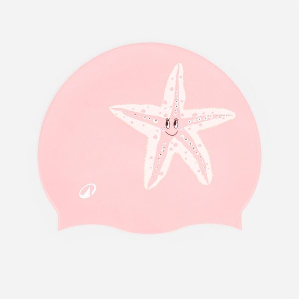 کلاه شنا نابایجی - دکتلون Nabaiji Silicone Swimming Cap - Standard Size - Starfish Pink - تصویر 1