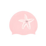 کلاه شنا نابایجی - دکتلون Nabaiji Silicone Swimming Cap - Standard Size - Starfish Pink - تصویر 2