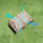 چادر نیچرهایک بادی - 4 نفره کمپینگ Naturehike Ridge Village 8.5 AIR Inflatable Tent - cnk2300zp019 - تصویر 7