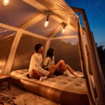 چادر نیچرهایک بادی - 4 نفره کمپینگ Naturehike Ridge Village 8.5 AIR Inflatable Tent - cnk2300zp019 - تصویر 8