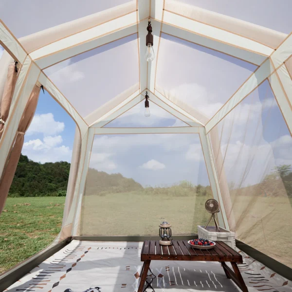 چادر نیچرهایک بادی - 4 نفره کمپینگ Naturehike Ridge Village 8.5 AIR Inflatable Tent - cnk2300zp019 - تصویر 9