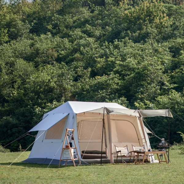 چادر نیچرهایک بادی - 4 نفره کمپینگ Naturehike Ridge Village 8.5 AIR Inflatable Tent - cnk2300zp019 - تصویر 10