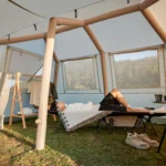 چادر نیچرهایک بادی - 4 نفره کمپینگ Naturehike Ridge Village 8.5 AIR Inflatable Tent - cnk2300zp019 - تصویر 2