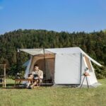 چادر نیچرهایک بادی - 4 نفره کمپینگ Naturehike Ridge Village 8.5 AIR Inflatable Tent - cnk2300zp019 - تصویر 11