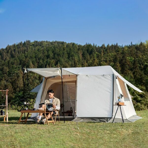 چادر نیچرهایک بادی - 4 نفره کمپینگ Naturehike Ridge Village 8.5 AIR Inflatable Tent - cnk2300zp019 - تصویر 11