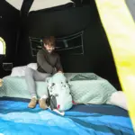 چادر کر اتومات - 6 نفره کمپینگ - بلاک نور آفتاب Core 6 Person Instant Cabin Blockout Tent - تصویر 6