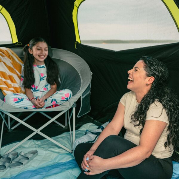 چادر کر اتومات - 9 نفره کمپینگ - بلاک نور آفتاب Core 9 Person Instant Cabin Blockout Tent - تصویر 2