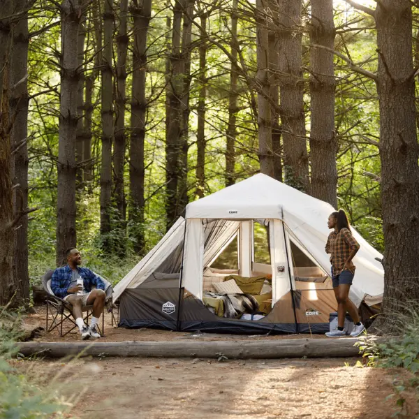 چادر کر اتومات - 6 نفره کمپینگ Core 6 Person Lighted Instant Pyramid Tent - تصویر 3
