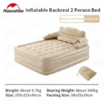 تشک بادی نیچرهایک دو نفره - ضخامت 46 سانت Naturehike Inflatable Backrest Double Mattress - CNH22DZ002 - تصویر 11