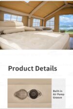 تشک بادی نیچرهایک دو نفره - ضخامت 46 سانت Naturehike Inflatable Backrest Double Mattress - CNH22DZ002 - تصویر 3