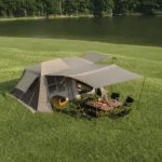 چادر نیچرهایک اتومات - 8 نفره کمپینگ - سری تیتانیوم چهار فصل Naturehike Village 13 Ridge Automatic 4 Season Tent - CNH22ZP004.T - تصویر 2
