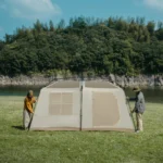 چادر نیچرهایک اتومات - 8 نفره کمپینگ - سری تیتانیوم چهار فصل Naturehike Village 13 Ridge Automatic 4 Season Tent - CNH22ZP004.T - تصویر 3