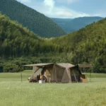 چادر نیچرهایک اتومات - 8 نفره کمپینگ - سری تیتانیوم چهار فصل Naturehike Village 13 Ridge Automatic 4 Season Tent - CNH22ZP004.T - تصویر 8